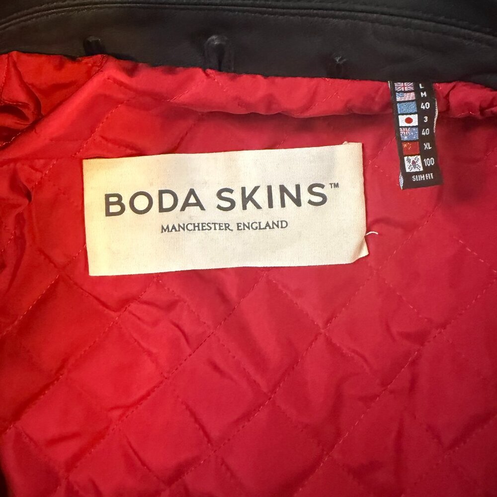 Boda Skins Men's Leather Jacket (New Without Tags) - Picture 9 of 11